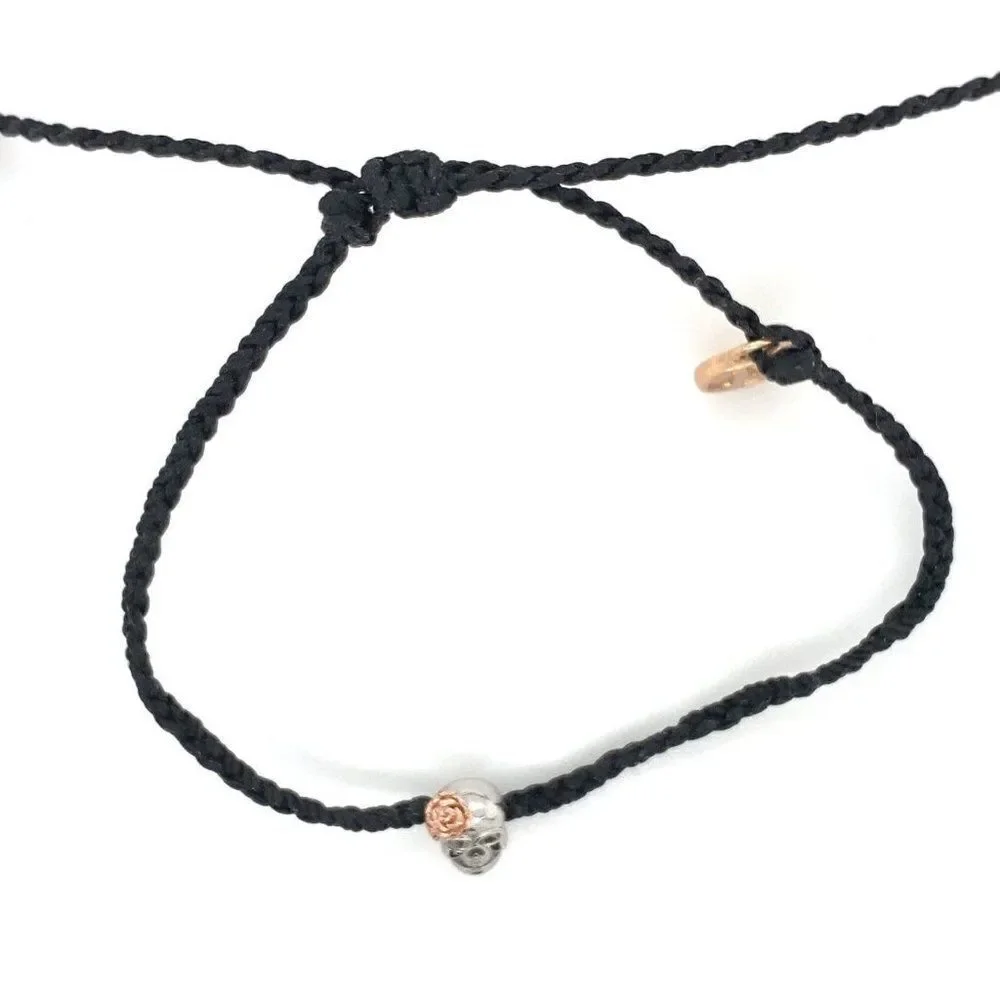 COPY - Pura Vida Skull with Rose Bracelet - Picture 3 of 3